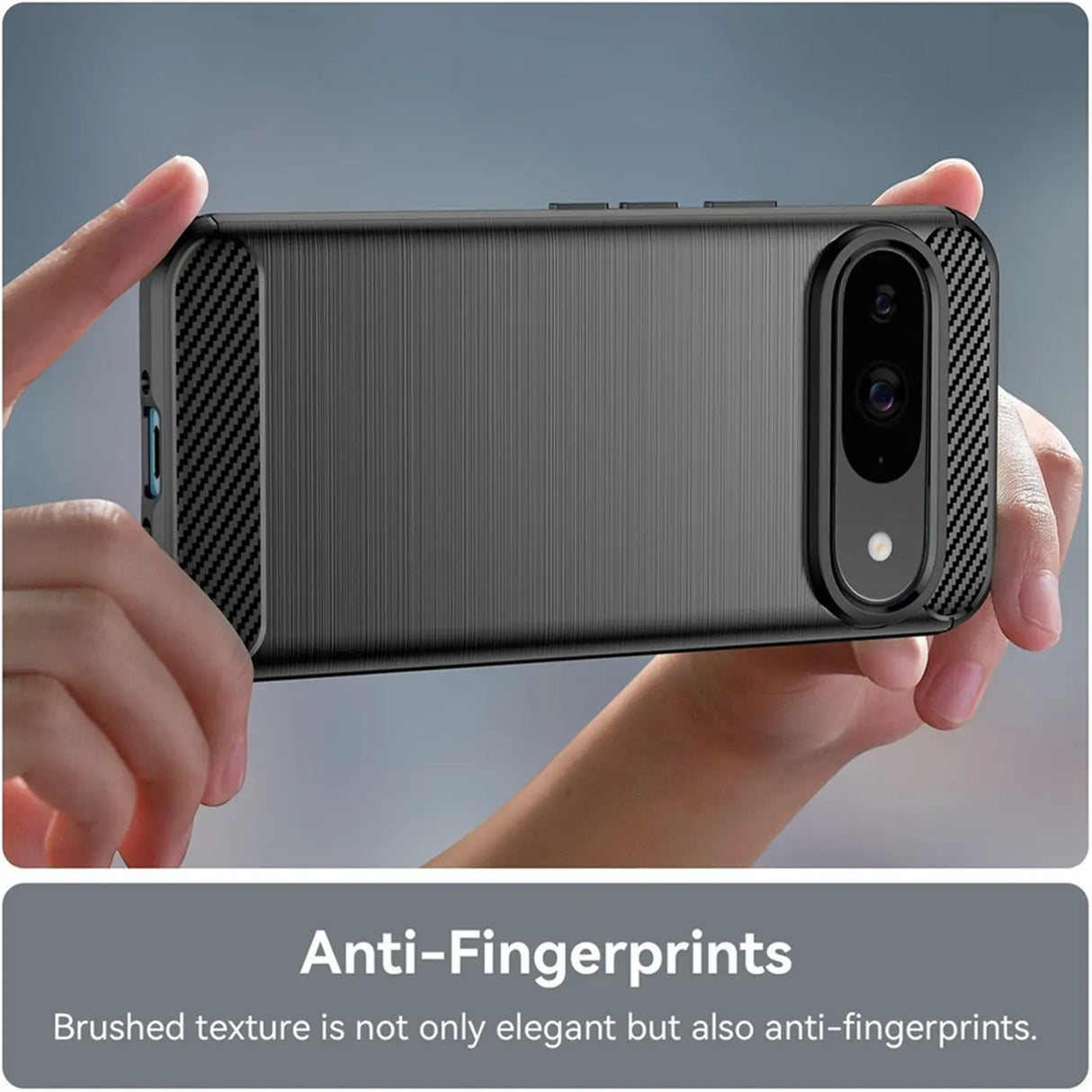 Stylische und elegante Handyhülle für Google Pixel 9 in Carbonoptik