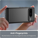 Stylische und elegante Handyhülle für Google Pixel 9 in Carbonoptik