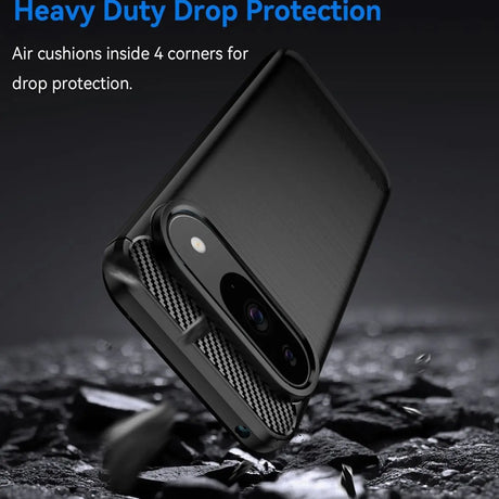 Stylische und elegante Handyhülle für Google Pixel 9 in Carbonoptik