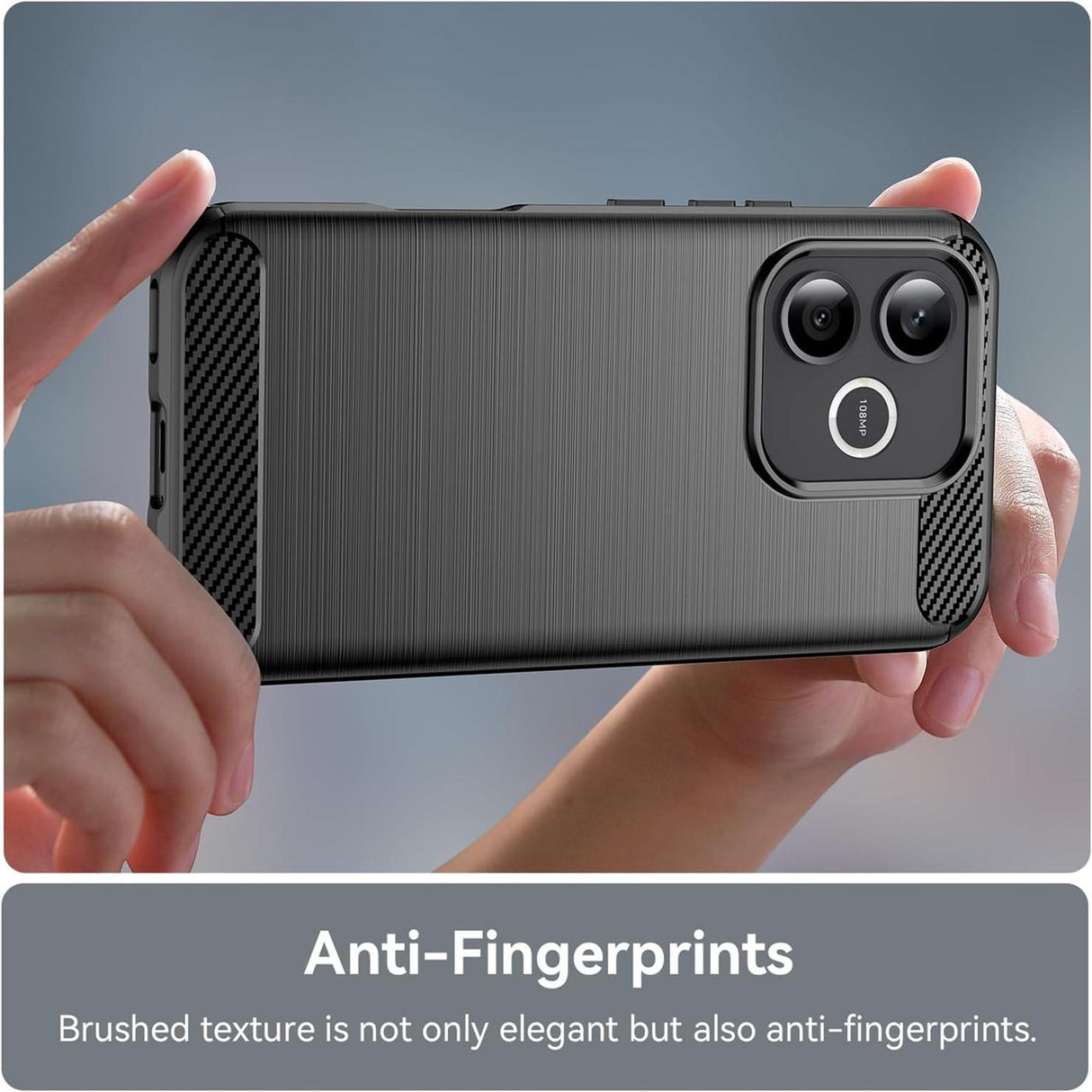 Honor 600 Lite - Carbon Hülle Stoßfest