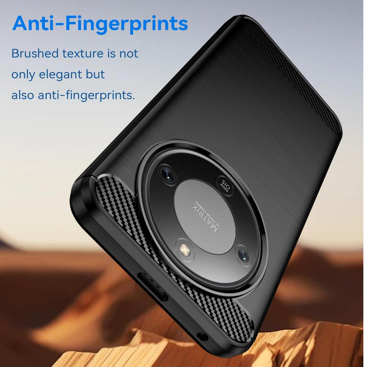 Honor Magic 8 Lite - Carbon Hülle Stoßfest