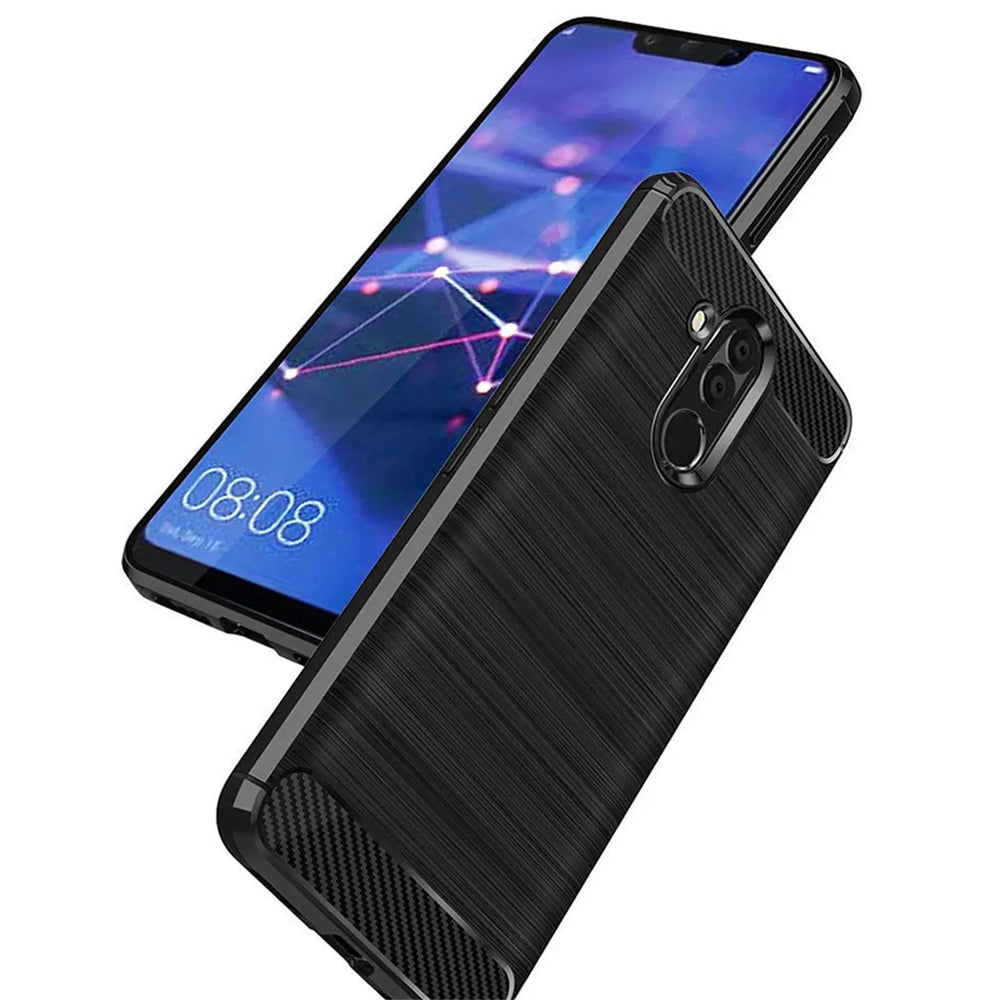 Stylische und elegante Handyhülle für Huawei Mate 20 Lite in Carbonoptik