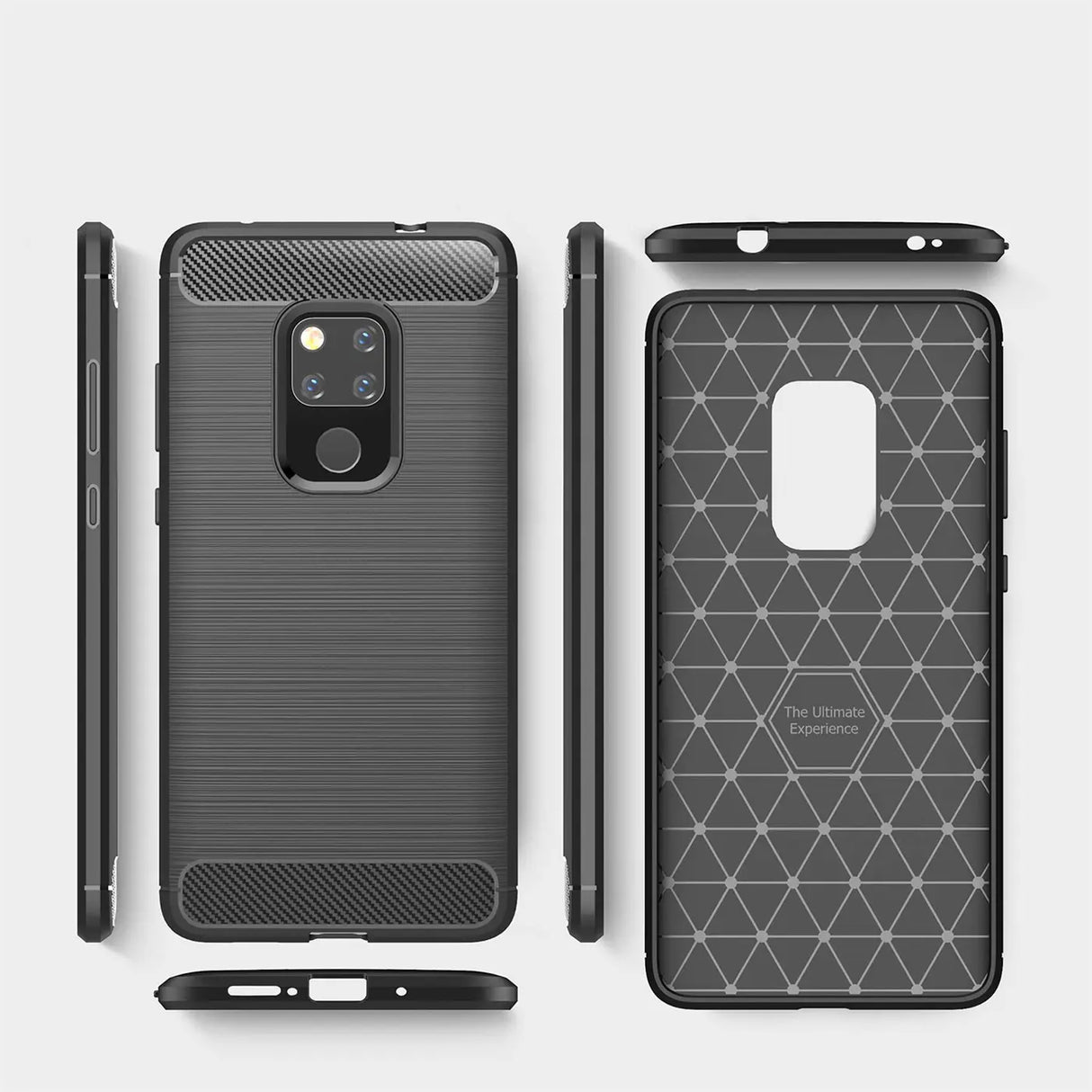 Stylische und elegante Handyhülle für Huawei Mate 20 in Carbonoptik