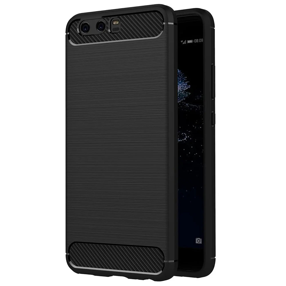 Stylische und elegante Handyhülle für Huawei P10 in Carbonoptik
