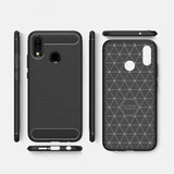 Stylische und elegante Handyhülle für Huawei P20 Lite in Carbonoptik