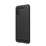 Stylische und elegante Handyhülle für Huawei P20 in Carbonoptik