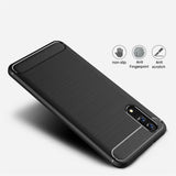 Stylische und elegante Handyhülle für Huawei P20 in Carbonoptik
