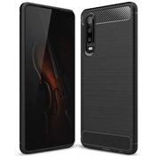 Stylische und elegante Handyhülle für Huawei P30 in Carbonoptik
