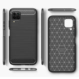 Stylische und elegante Handyhülle für Huawei P40 Lite in Carbonoptik