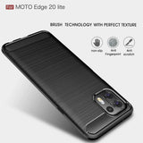 Stylische und elegante Handyhülle für Motorola Edge 20 Lite in Carbonoptik