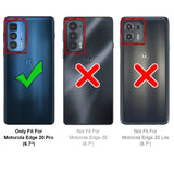 Stylische und elegante Handyhülle für Motorola Edge 20 Pro in Carbonoptik