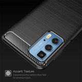 Stylische und elegante Handyhülle für Motorola Edge 20 Pro in Carbonoptik