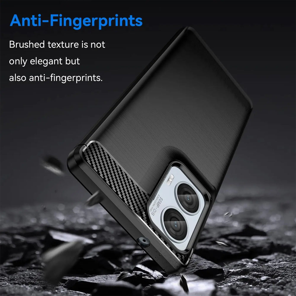 Stylische und elegante Handyhülle für Motorola Edge 50 Fusion in Carbonoptik