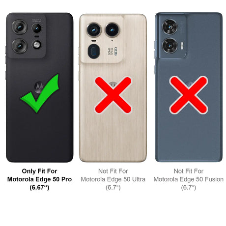 Stylische und elegante Handyhülle für Motorola Edge 50 Pro in Carbonoptik