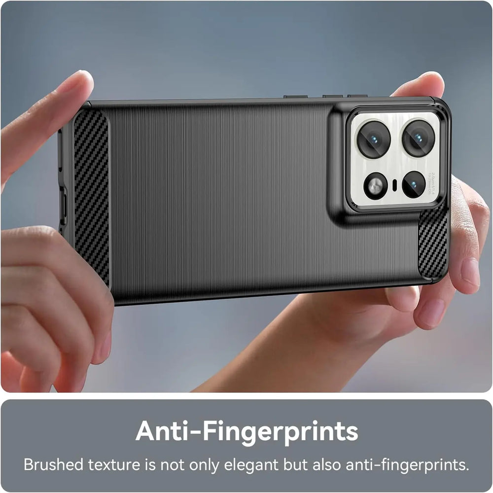 Stylische und elegante Handyhülle für Motorola Edge 50 Pro in Carbonoptik