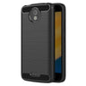 Motorola Moto C Plus - Carbon Hülle Stoßfest