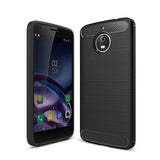 Stylische und elegante Handyhülle für Motorola Moto E4 Plus in Carbonoptik