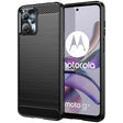 Stylische und elegante Handyhülle für Motorola Moto G13 / G23 in Carbonoptik