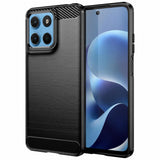 Motorola Moto G17 / G17 Power - Carbon Hülle Stoßfest
