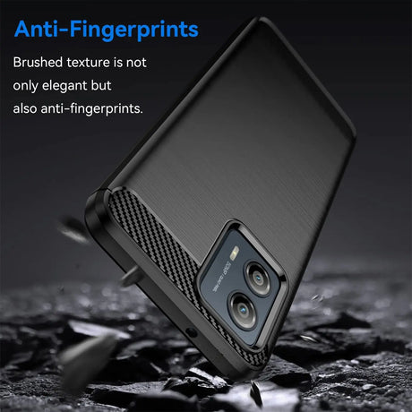 Stylische und elegante Handyhülle für Motorola Moto G53 5G in Carbonoptik