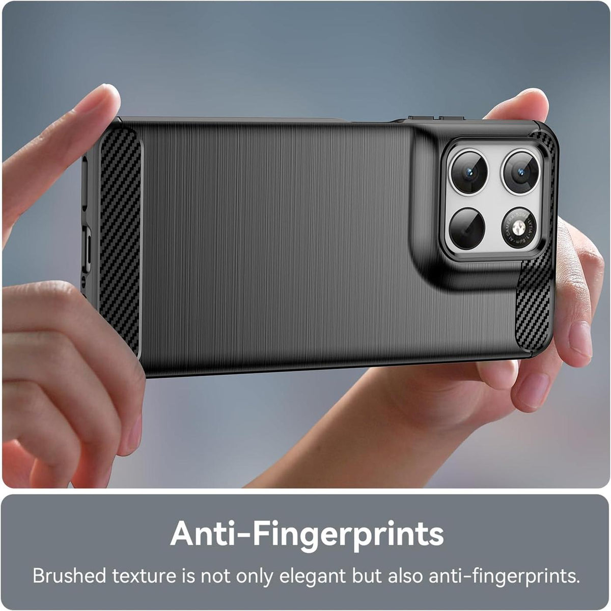 Motorola Moto G57 Power - Carbon Hülle Stoßfest