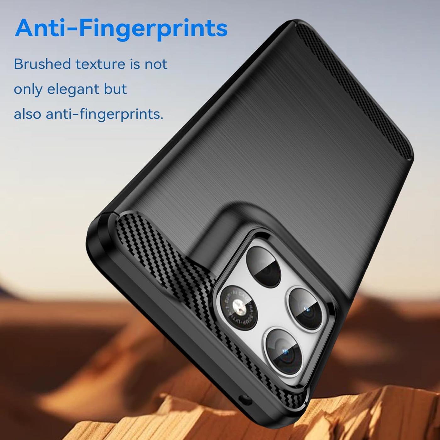 Motorola Moto G57 Power - Carbon Hülle Stoßfest