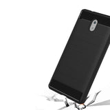 Stylische und elegante Handyhülle für Nokia 3 in Carbonoptik