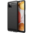 Stylische und elegante Handyhülle für Samsung Galaxy A12 / M12 in Carbonoptik