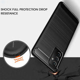 Stylische und elegante Handyhülle für Samsung Galaxy A13 5G / A04s in Carbonoptik