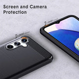 Stylische und elegante Handyhülle für Samsung Galaxy A14 4G / 5G in Carbonoptik
