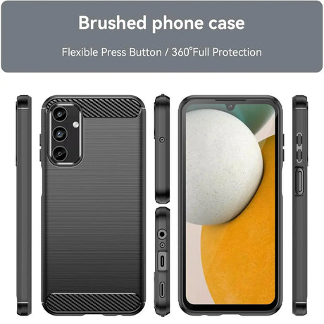 Stylische und elegante Handyhülle für Samsung Galaxy A15 4G / 5G in Carbonoptik