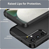 Stylische und elegante Handyhülle für Samsung Galaxy A15 4G / 5G in Carbonoptik