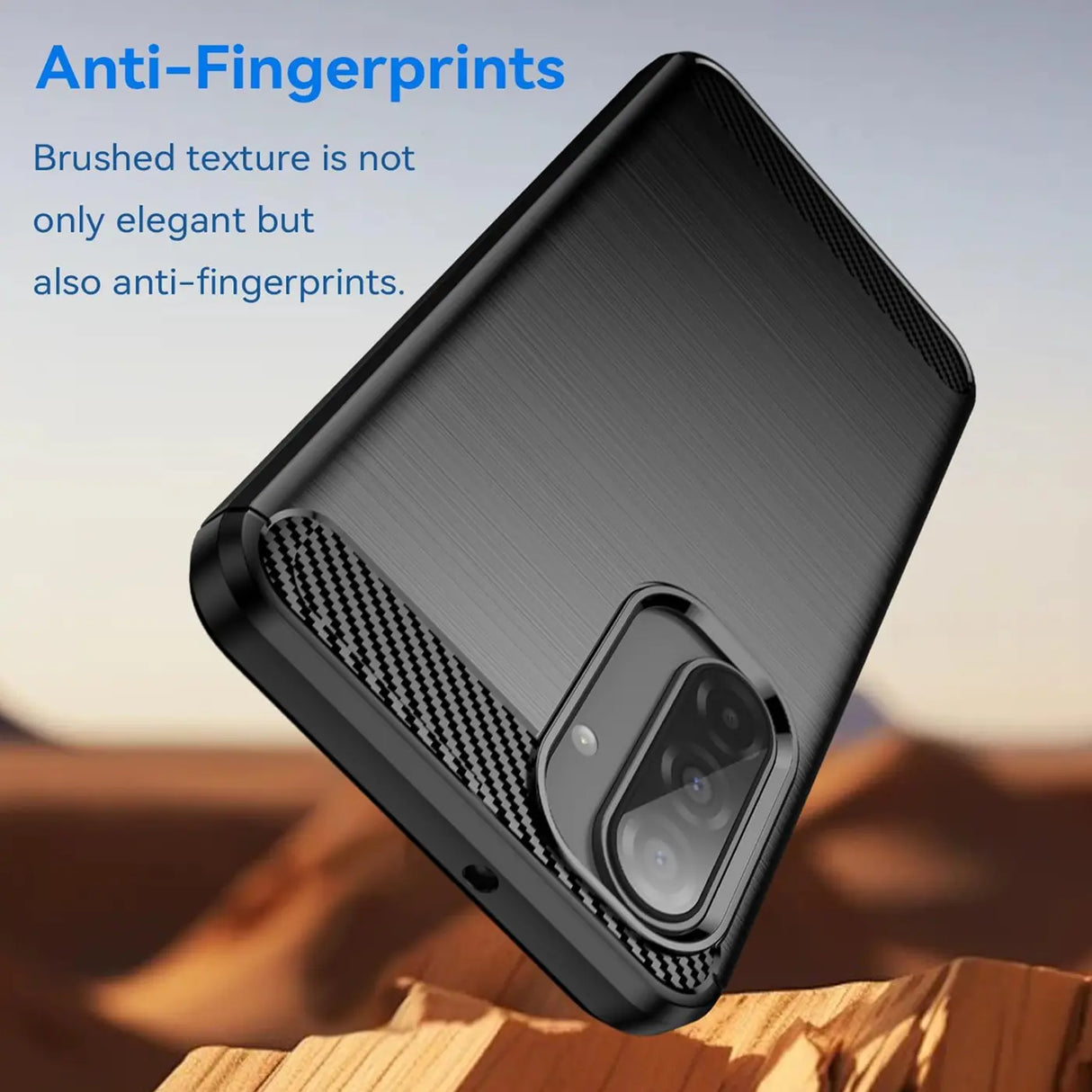 Stylische und elegante Handyhülle für Samsung Galaxy A17 5G in Carbonoptik