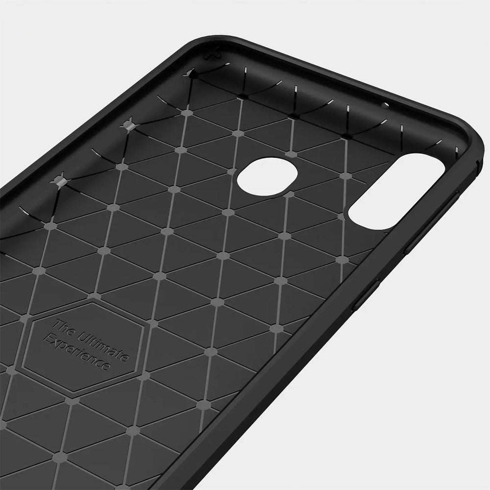 Stylische und elegante Handyhülle für Samsung Galaxy A20e in Carbonoptik