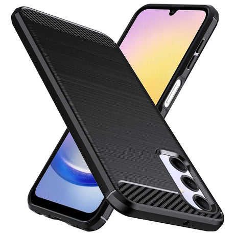 Stylische und elegante Handyhülle für Samsung Galaxy A25 5G in Carbonoptik