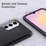 Stylische und elegante Handyhülle für Samsung Galaxy A25 5G in Carbonoptik