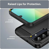 Stylische und elegante Handyhülle für Samsung Galaxy A26 5G in Carbonoptik