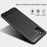 Stylische und elegante Handyhülle für Samsung Galaxy A31 in Carbonoptik