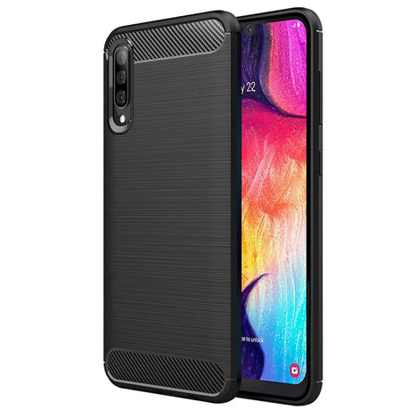 Stylische und elegante Handyhülle für Samsung Galaxy A50 / A30s in Carbonoptik