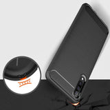 Stylische und elegante Handyhülle für Samsung Galaxy A50 / A30s in Carbonoptik