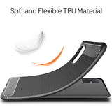 Stylische und elegante Handyhülle für Samsung Galaxy A51 in Carbonoptik