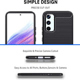 Stylische und elegante Handyhülle für Samsung Galaxy A54 5G in Carbonoptik