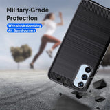 Stylische und elegante Handyhülle für Samsung Galaxy A54 5G in Carbonoptik