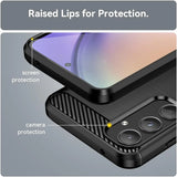 Stylische und elegante Handyhülle für Samsung Galaxy A55 5G in Carbonoptik