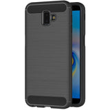 Stylische und elegante Handyhülle für Samsung Galaxy J6 Plus in Carbonoptik