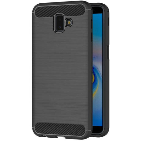 Stylische und elegante Handyhülle für Samsung Galaxy J6 Plus in Carbonoptik