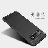 Stylische und elegante Handyhülle für Samsung Galaxy S10 in Carbonoptik