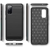 Stylische und elegante Handyhülle für Samsung Galaxy S20 FE in Carbonoptik
