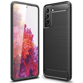 Stylische und elegante Handyhülle für Samsung Galaxy S22 in Carbonoptik