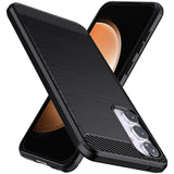 Stylische und elegante Handyhülle für Samsung Galaxy S23 FE in Carbonoptik